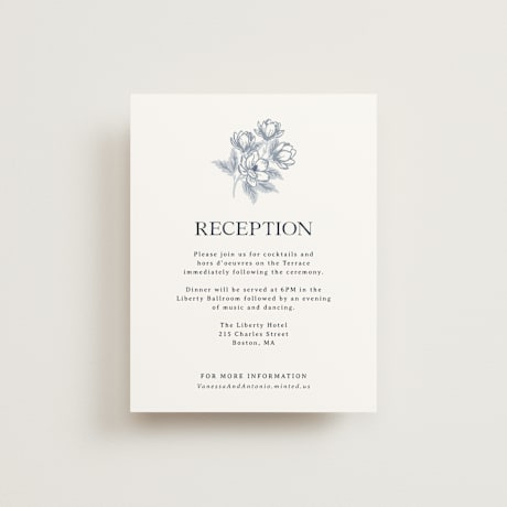 Reception Cards