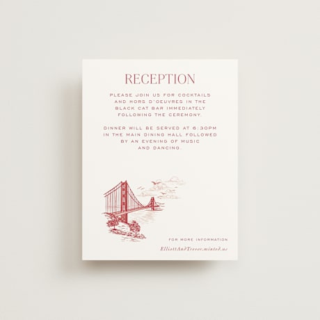 Reception Cards