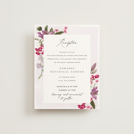 Reception Cards
