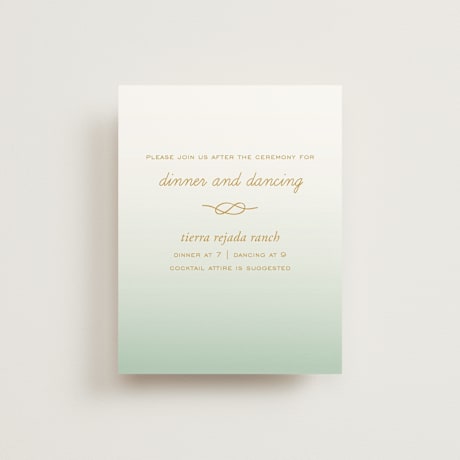 Reception Cards