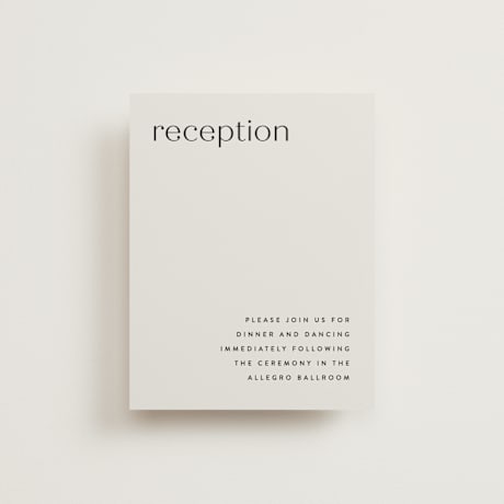 Reception Cards