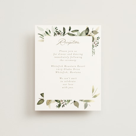 Reception Cards