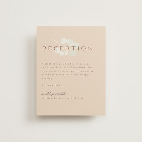 Reception Cards