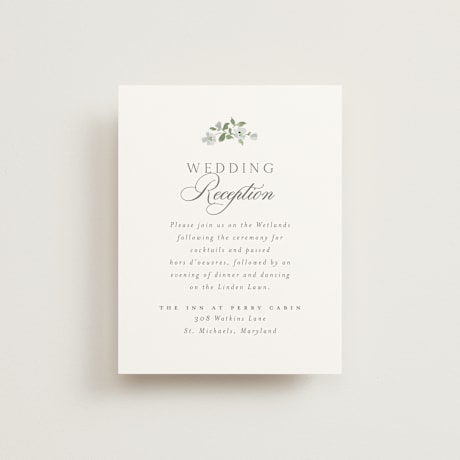 Reception Cards