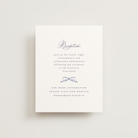Reception Cards