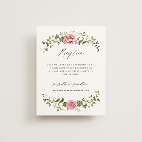 Reception Cards