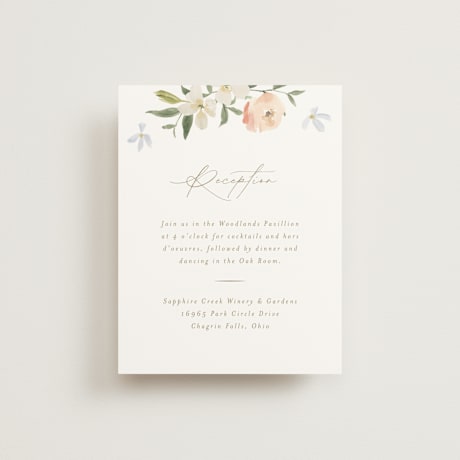 Reception Cards