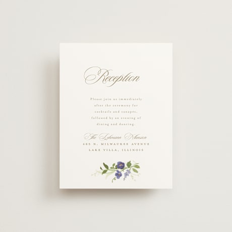 Reception Cards