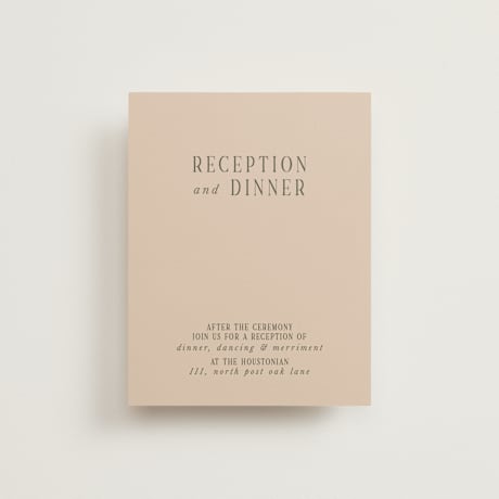 Reception Cards