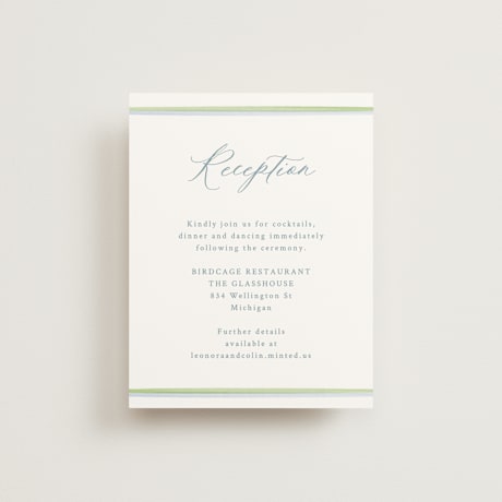 Reception Cards