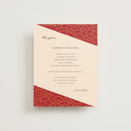 Reception Cards