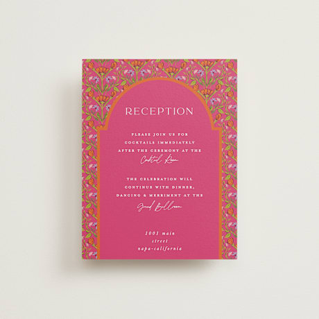 Reception Cards