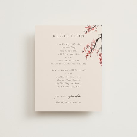 Reception Cards