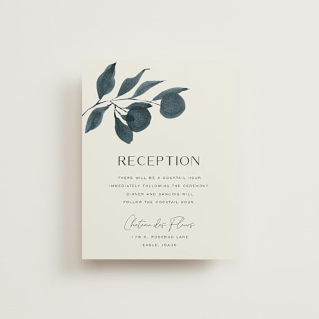 Reception Cards