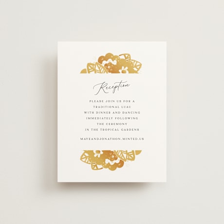 Reception Cards