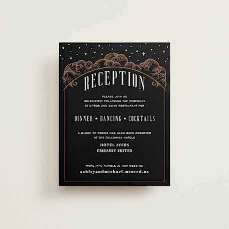 Reception Cards