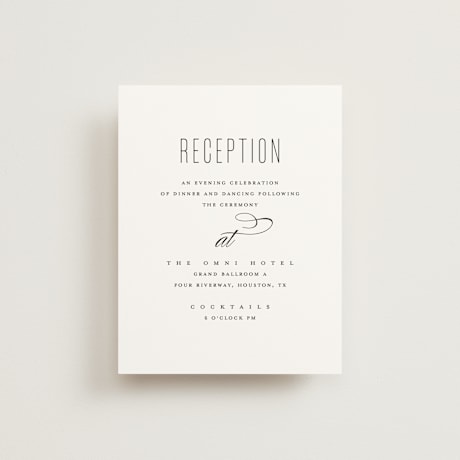 Reception Cards