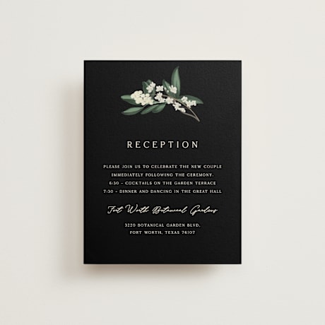 Reception Cards