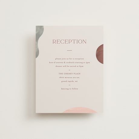 Reception Cards
