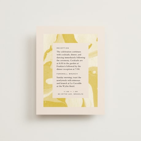 Reception Cards