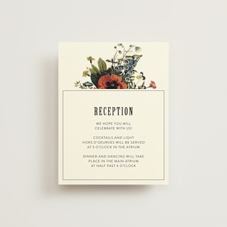 Reception Cards