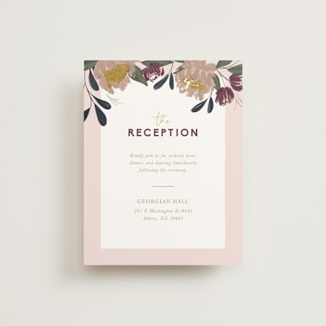 Reception Cards