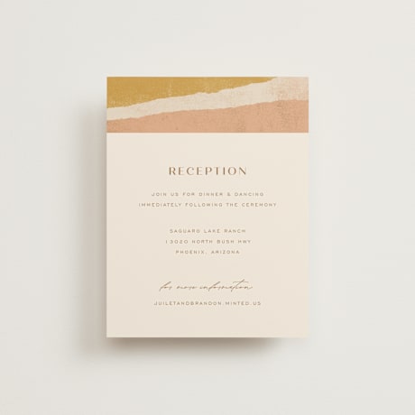 Reception Cards