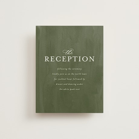 Reception Cards
