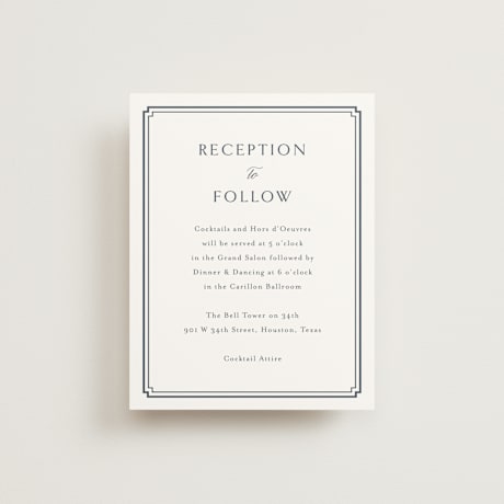 Reception Cards