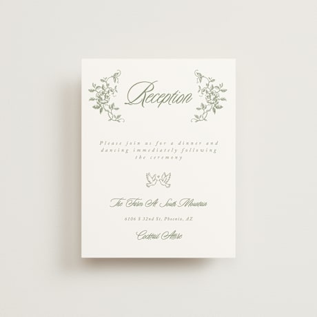 Reception Cards
