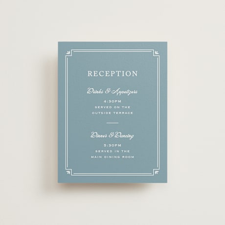 Reception Cards