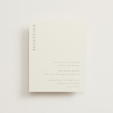 Reception Cards