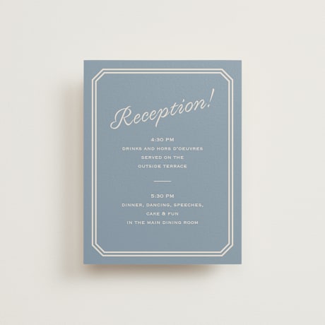 Reception Cards