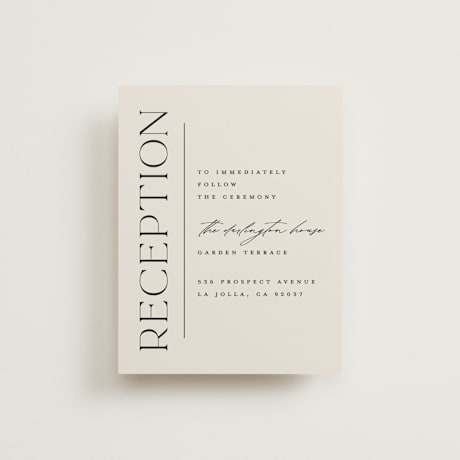 Reception Cards