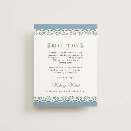 Reception Cards