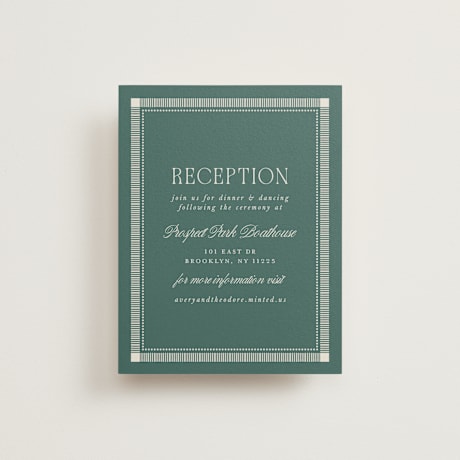 Reception Cards