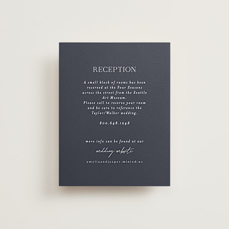 Reception Cards