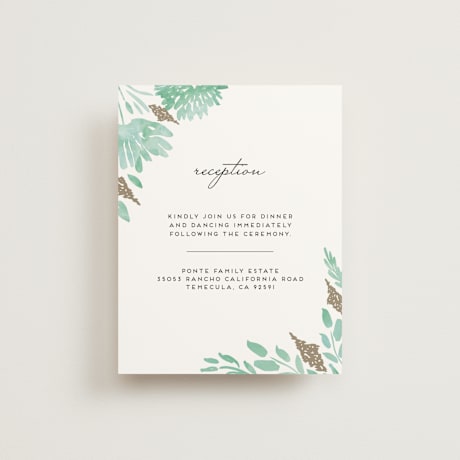 Reception Cards