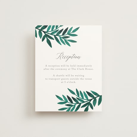 Reception Cards