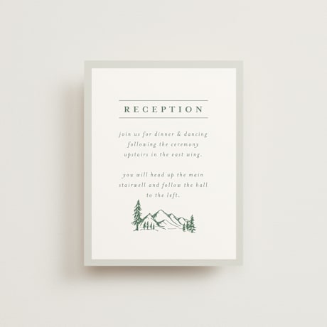 Reception Cards