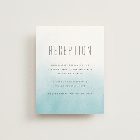 Reception Cards