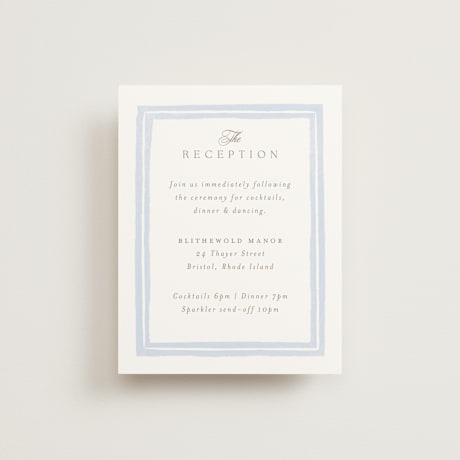 Reception Cards