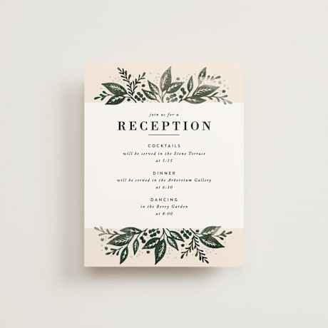 Reception Cards