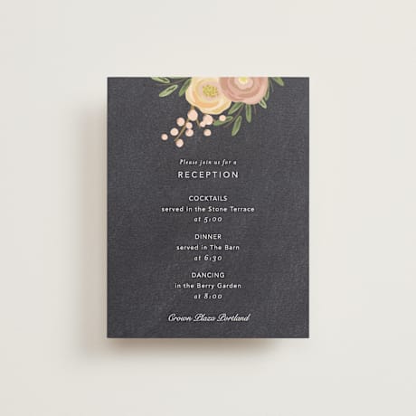 Reception Cards