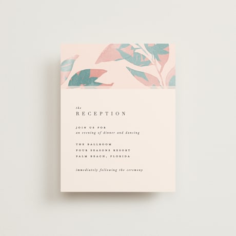 Reception Cards