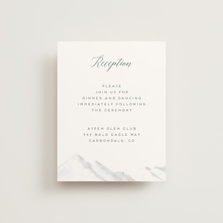 Reception Cards