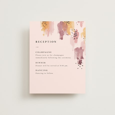 Reception Cards