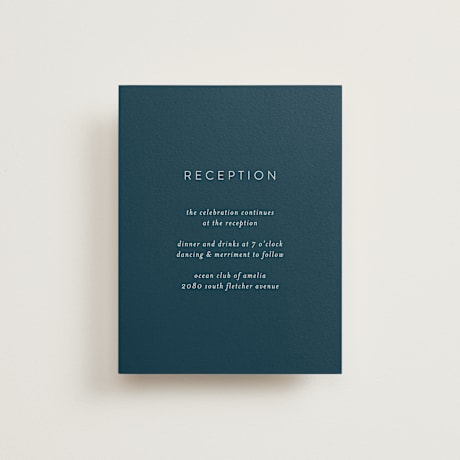 Reception Cards