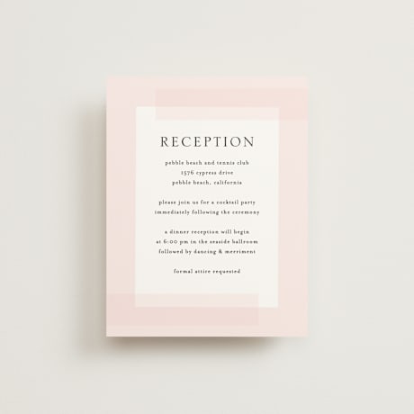 Reception Cards