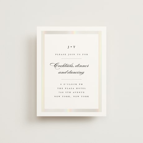 Gloss-Press Reception Cards